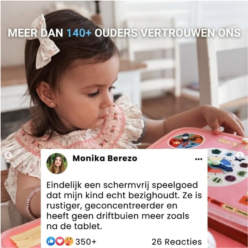 Tevoro - Sensorisch boek voor kinderen