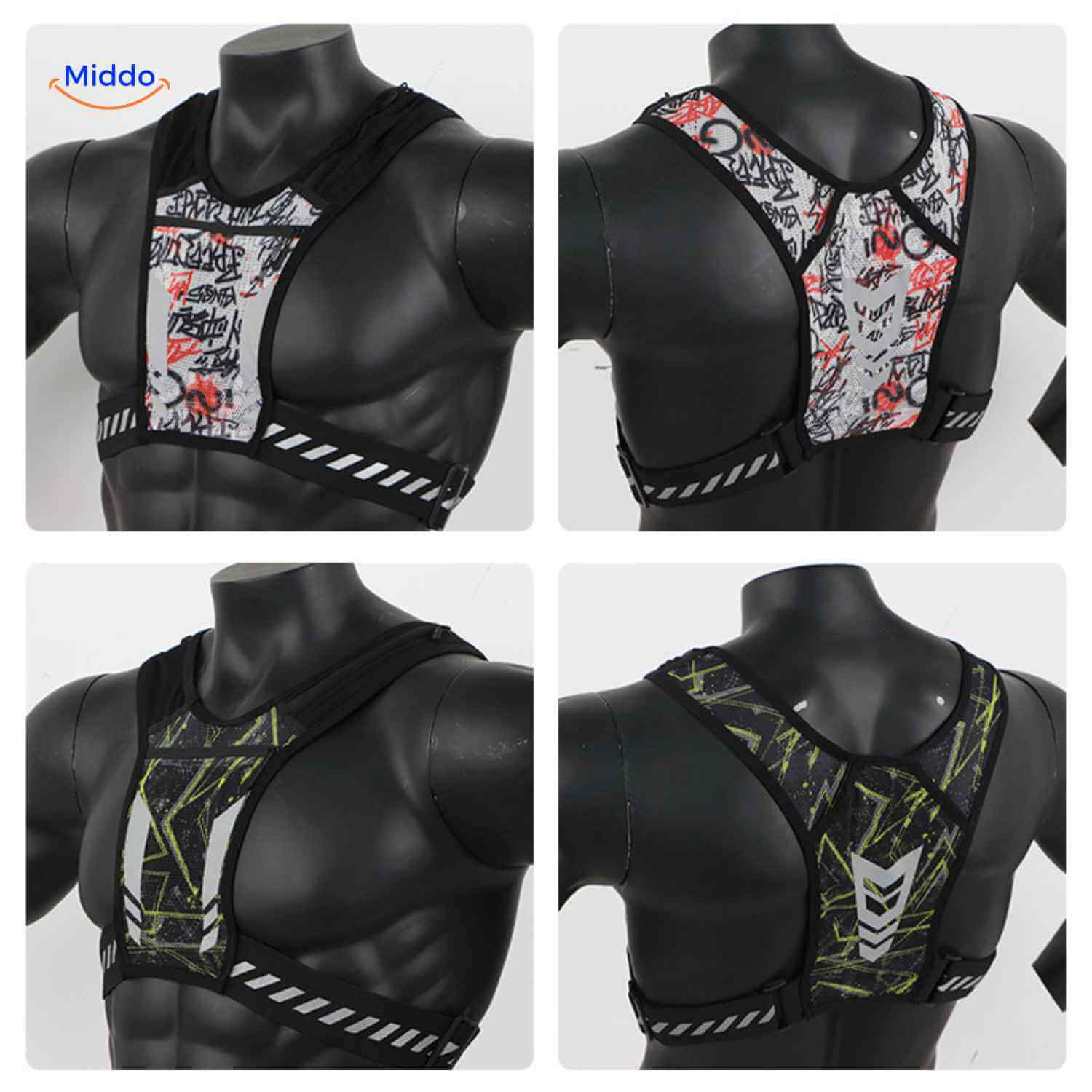 HydroRun™ Hardloop Vest | Reflecterend, Ruimte Voor Fles & Telefoon, Comfortabel