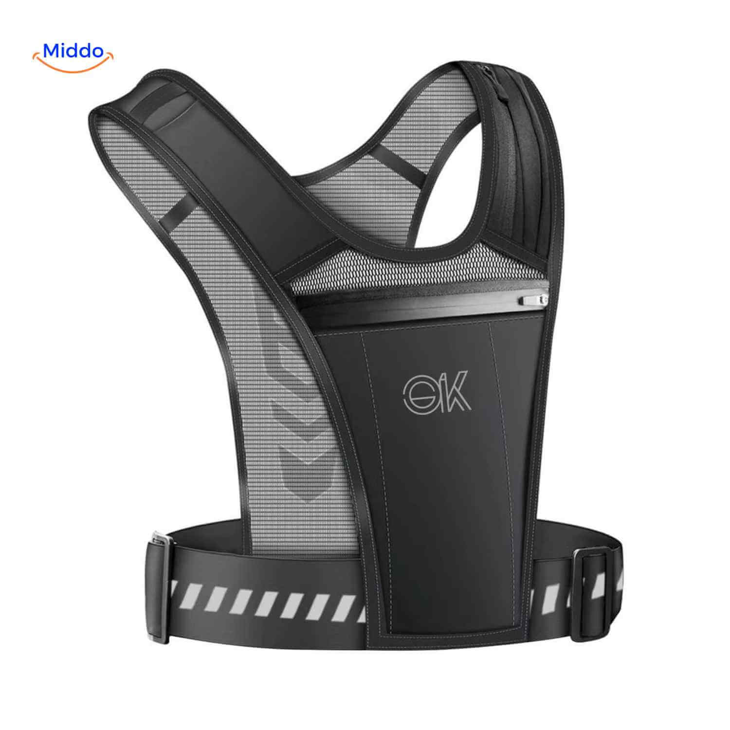 HydroRun™ Hardloop Vest | Reflecterend, Ruimte Voor Fles & Telefoon, Comfortabel