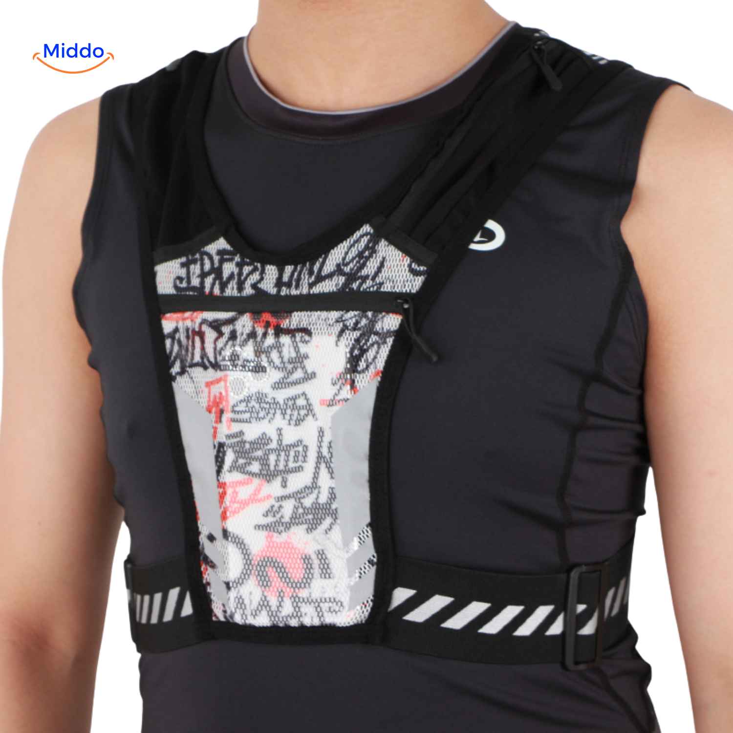 HydroRun™ Hardloop Vest | Reflecterend, Ruimte Voor Fles & Telefoon, Comfortabel