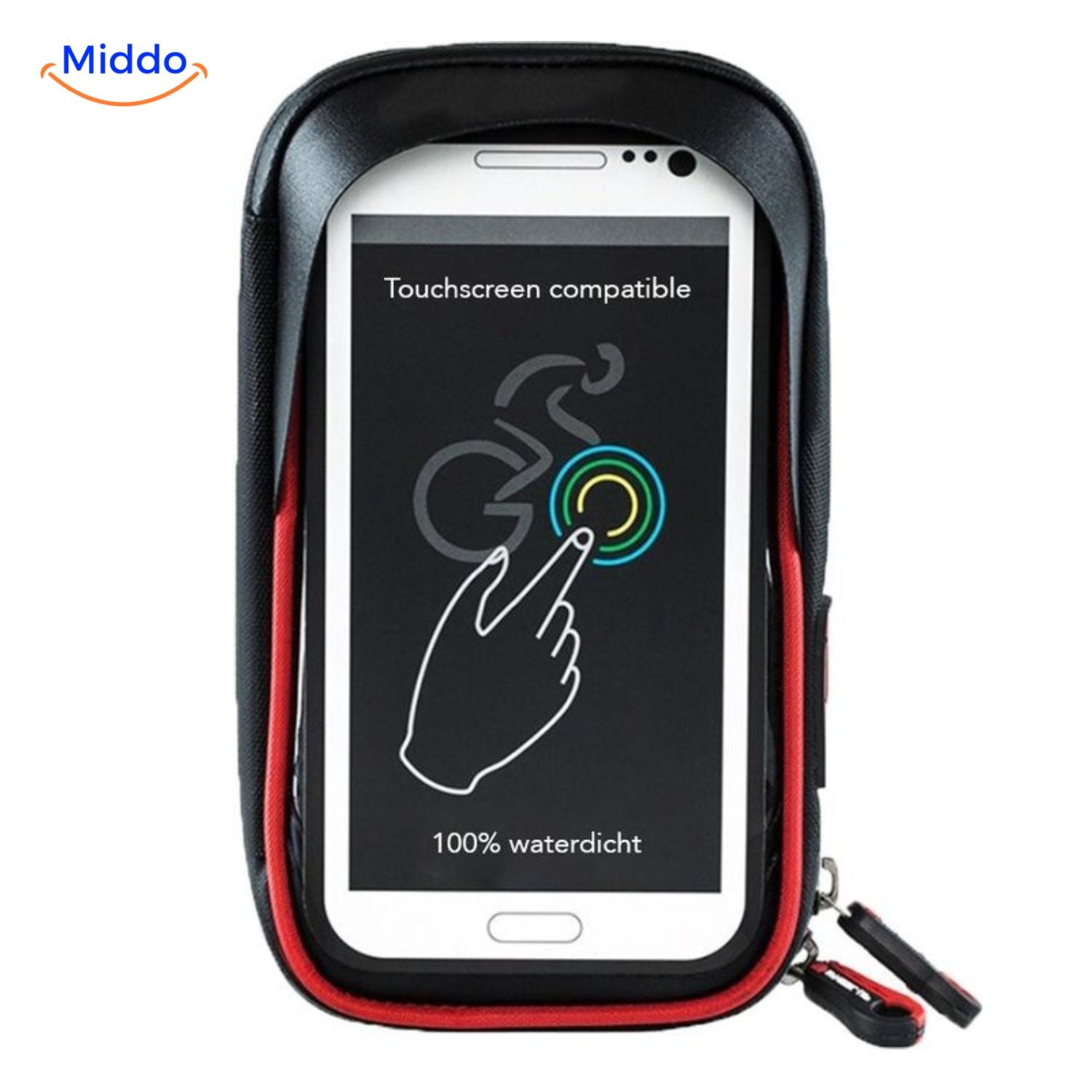 MotoGrip™ Telefoonhouder | Waterdicht, Stevig & Touchscreen-Vriendelijk!