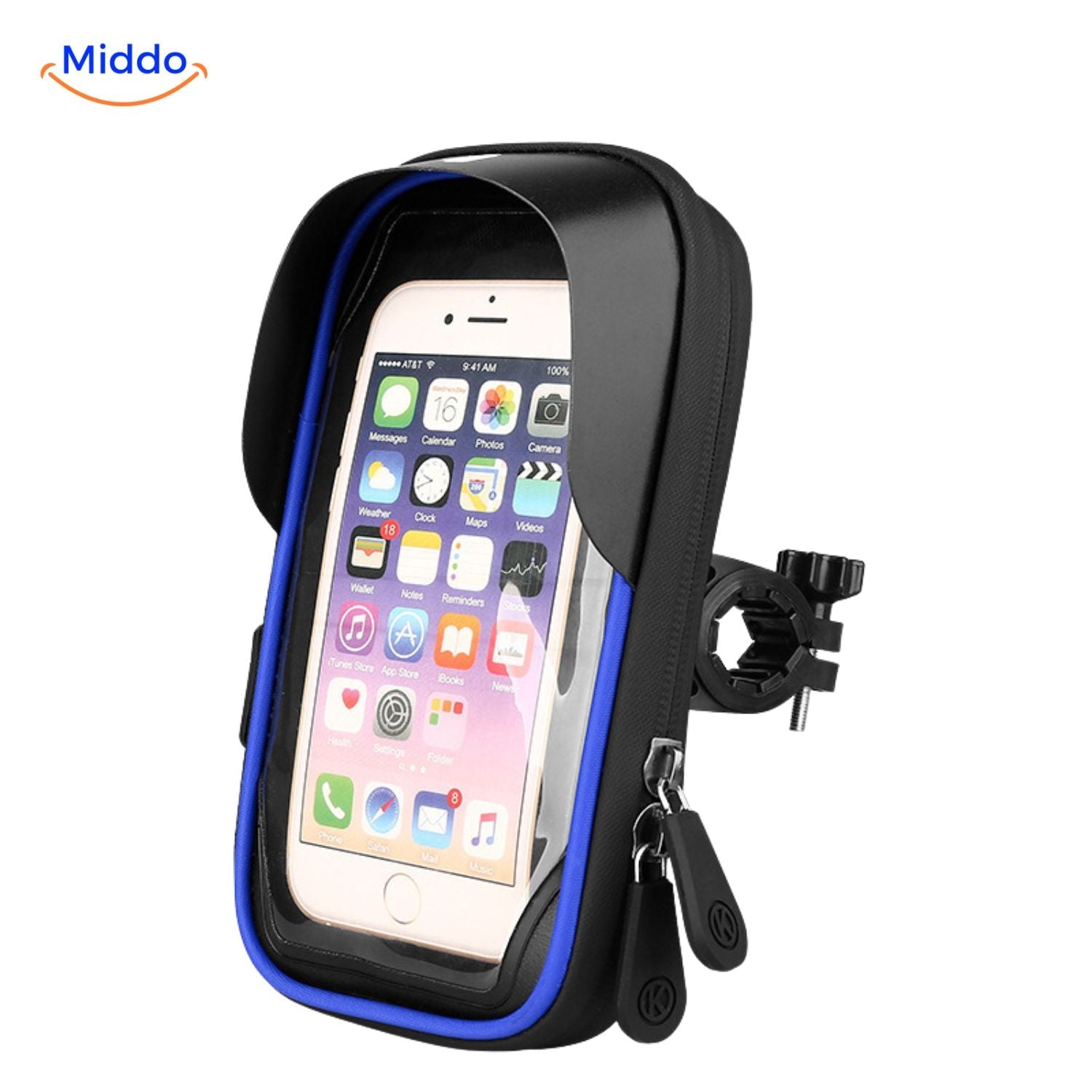 MotoGrip™ Telefoonhouder | Waterdicht, Stevig & Touchscreen-Vriendelijk!