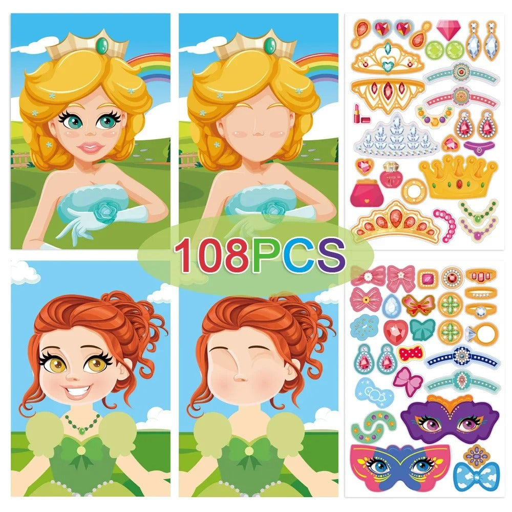 Kletshuts™ StickerBook 1+1 GRATIS: DIY Stickerboek Knutselen Voor Jongens En Meisjes