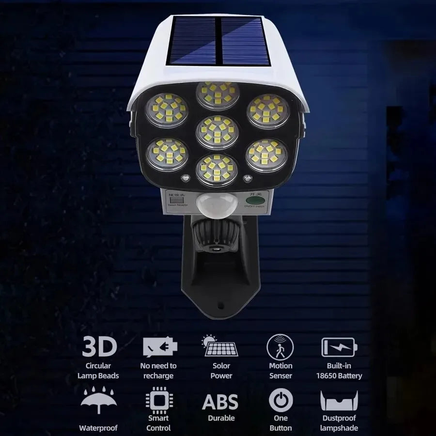 Ledsen™ CameraLight: Energiezuinige Zonne-Energie Dummie Camera Licht