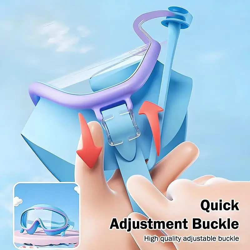 SoftGoggles 1+1 GRATIS: Groot Frame Waterdichte Antifog Set Soft Goggles