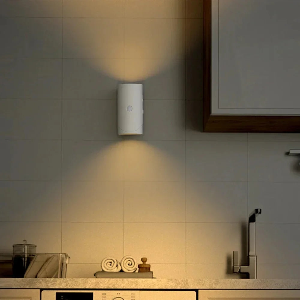 Ledsen™ SensorLight 1+1 GRATIS: Slimme Beweging Wandmontage LED Sensorlamp