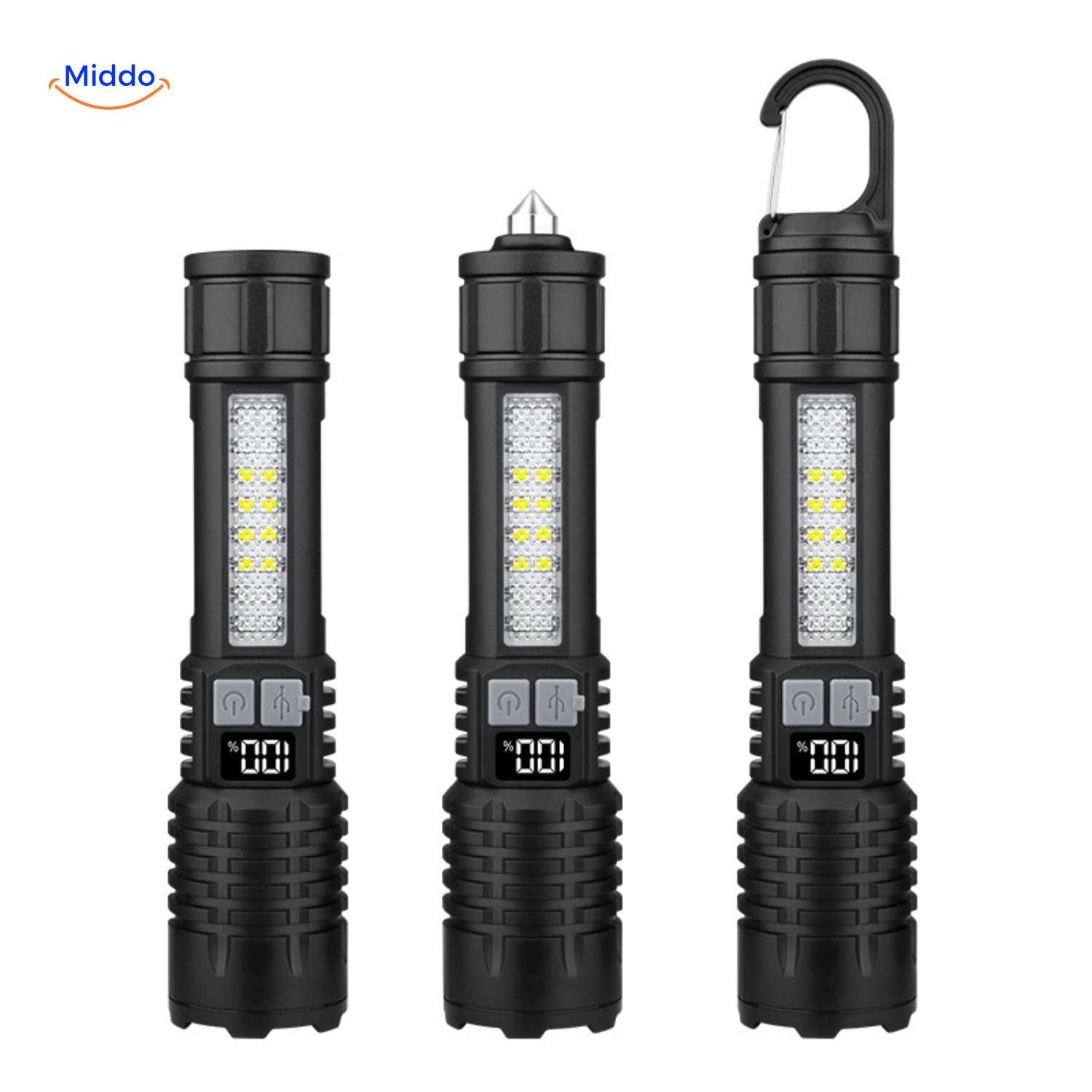 Torchlite™ Zaklamp | Krachtig LED-licht, Oplaadbaar & Ideaal Voor Buiten!