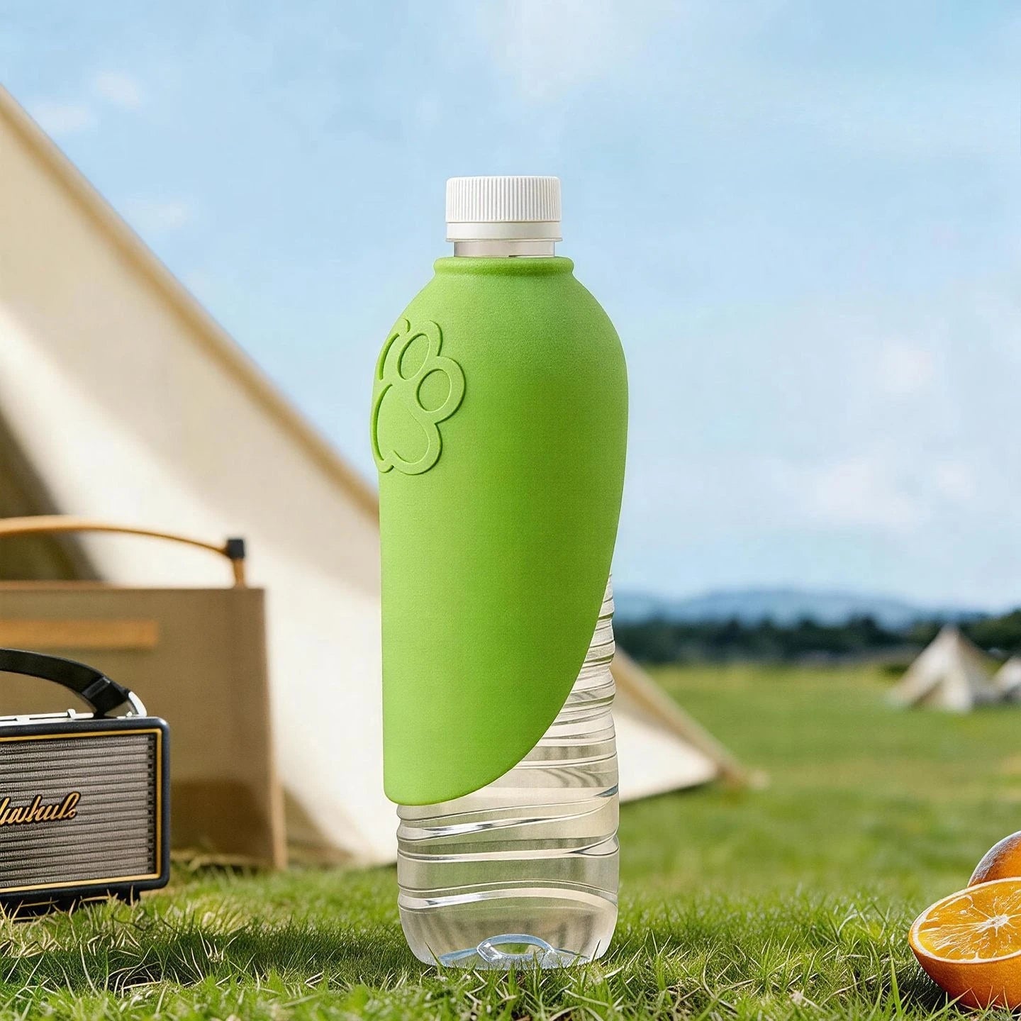 Siliconen Drinkopzetstuk voor Flessen - Dé musthave voor honden onderweg