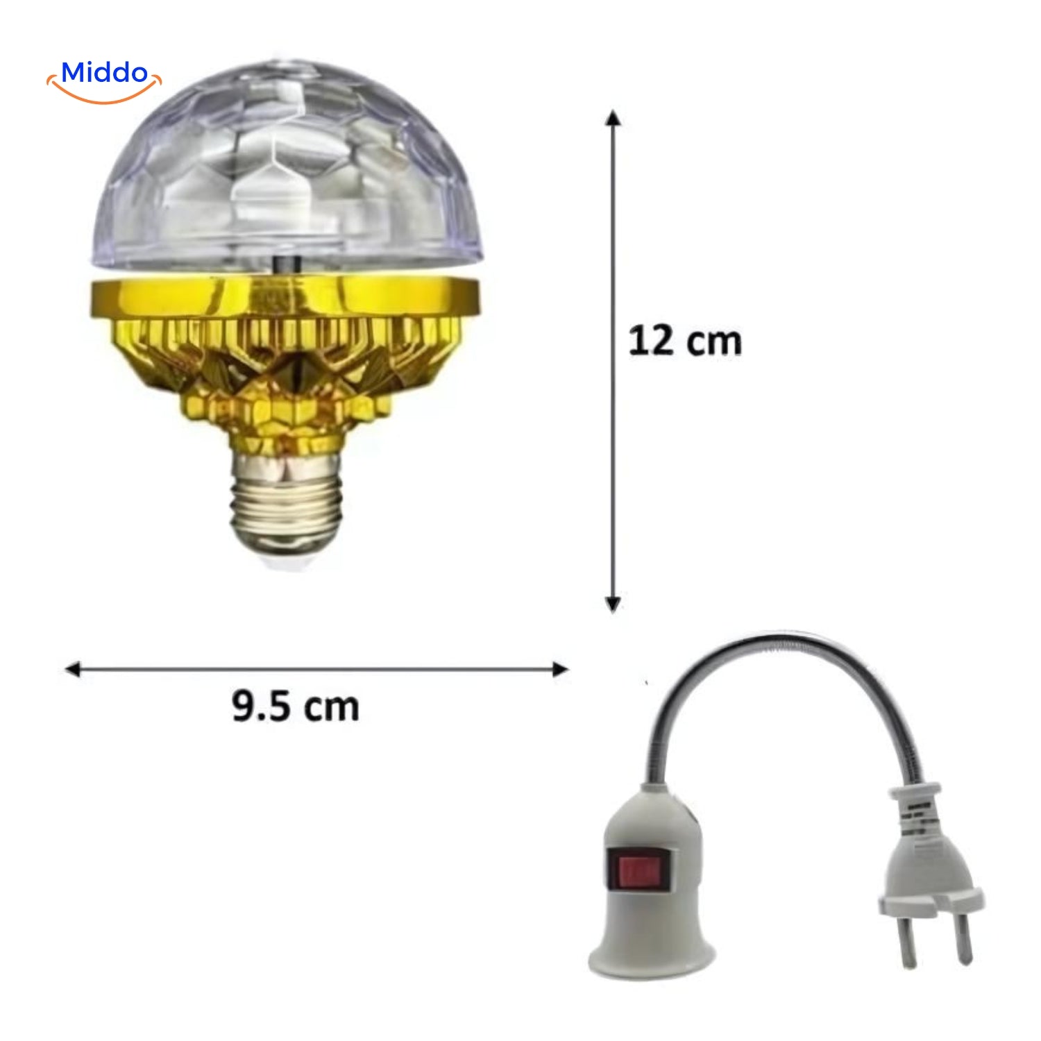 MagicBall™ LED Roterende Discolamp - Kleurrijke Sfeer & Podiumplezier | 1+1 GRATIS