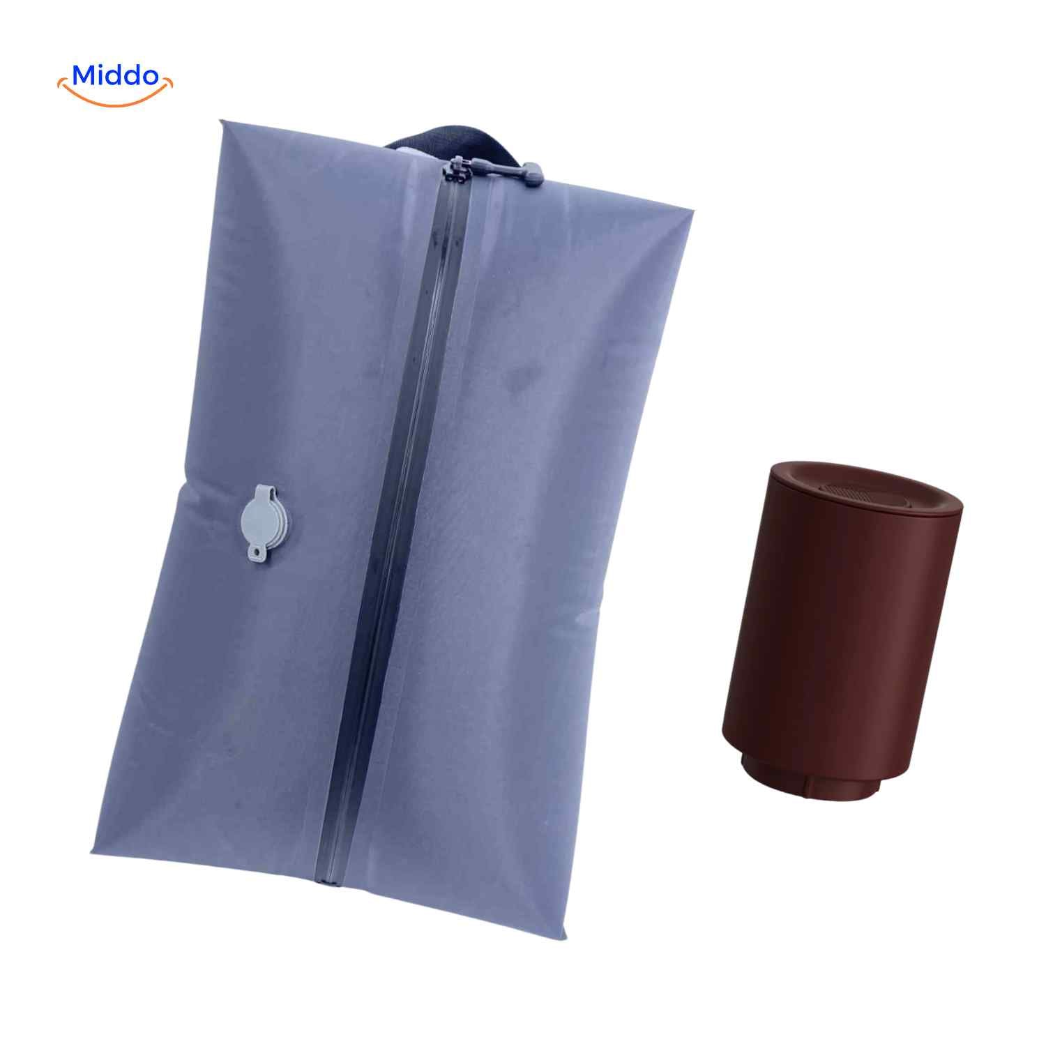 Vacubag™ Tas | Vacuum Opbergzak, Vouwbaar & Met Cijferslot