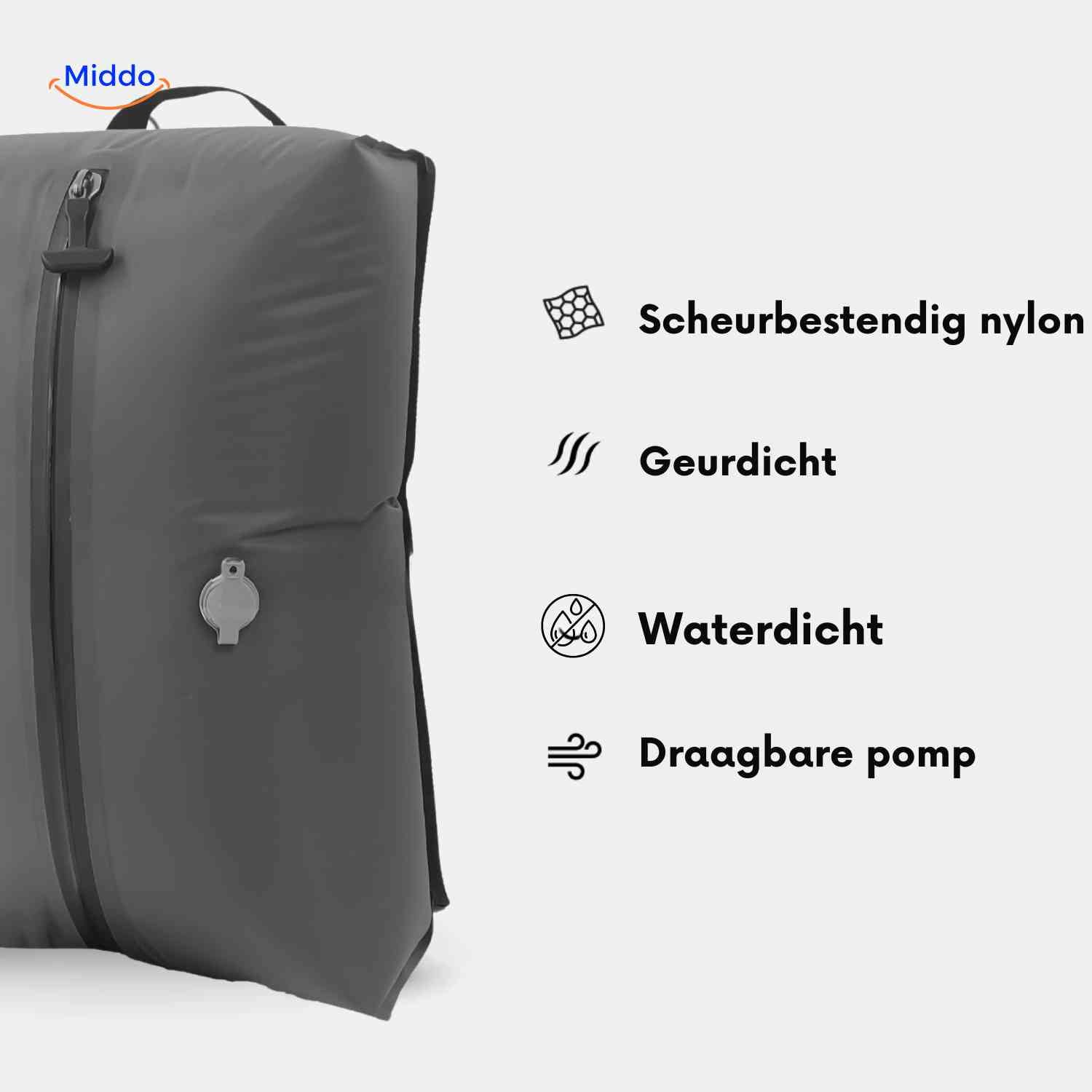 Vacubag™ Tas | Vacuum Opbergzak, Vouwbaar & Met Cijferslot