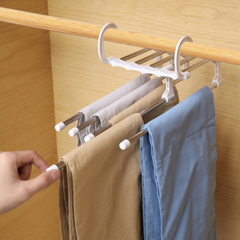 GlideHold® SmartHanger 1+1 GRATIS: Ruimtebesparende Multifunctionele Slimme Kleerhanger