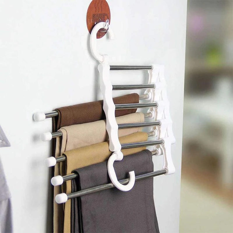 GlideHold® SmartHanger 1+1 GRATIS: Ruimtebesparende Multifunctionele Slimme Kleerhanger