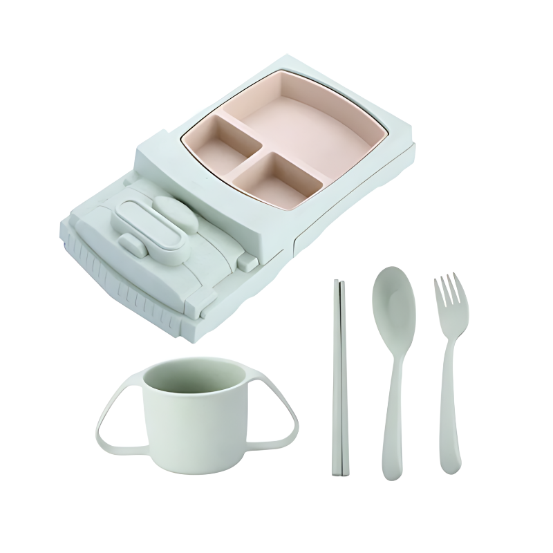 CarTray - Het vrolijke kinderbestek & bordset