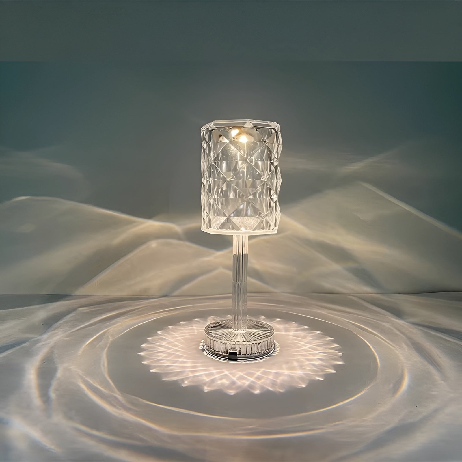 Ledsen™ SparkleLamp: Elegante Verlichtende Kristallen Diamanten Fonkel Lamp
