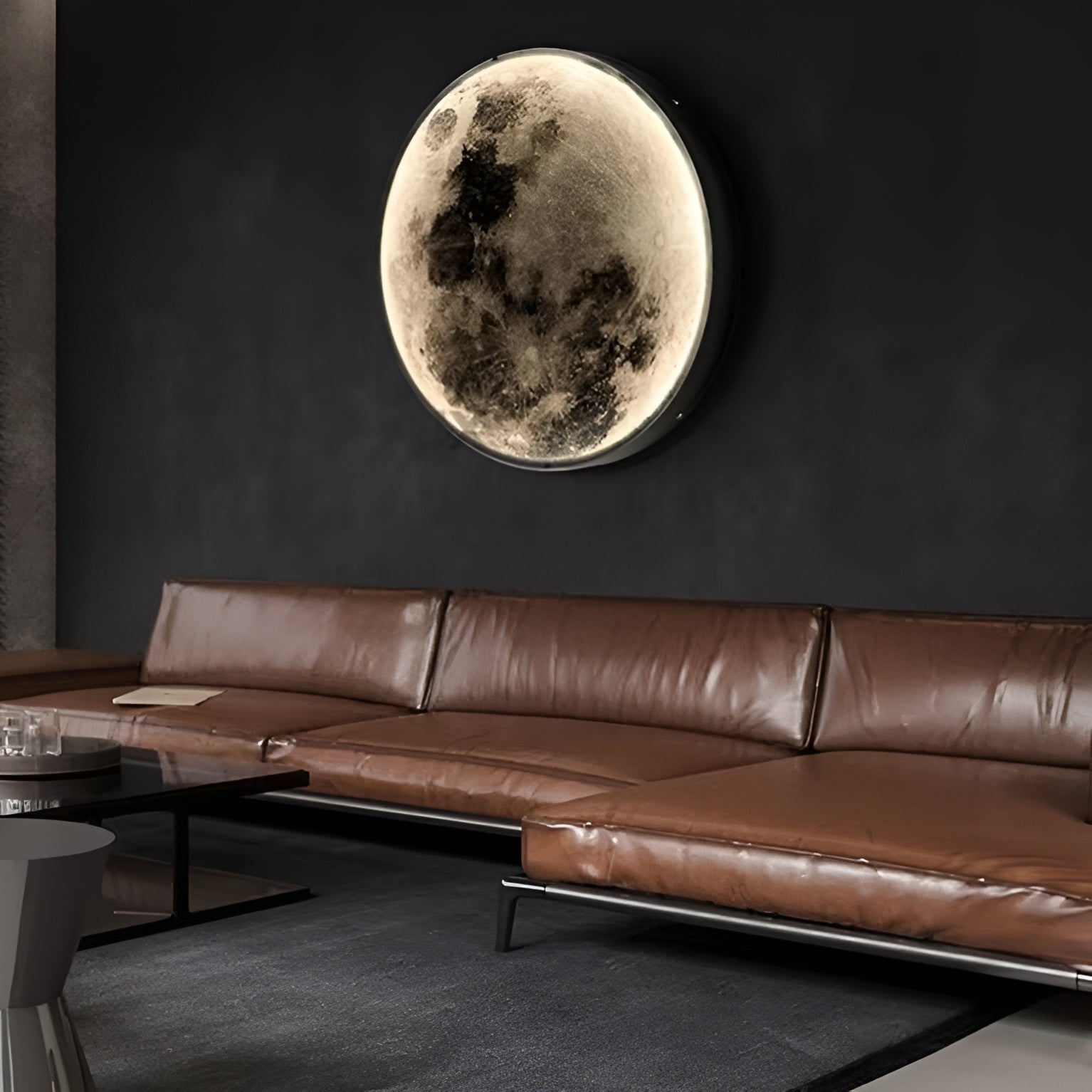 Ledsen™ GlowingMoon: 3D Gloeiende Maan Nacht Licht Huis Decoratie