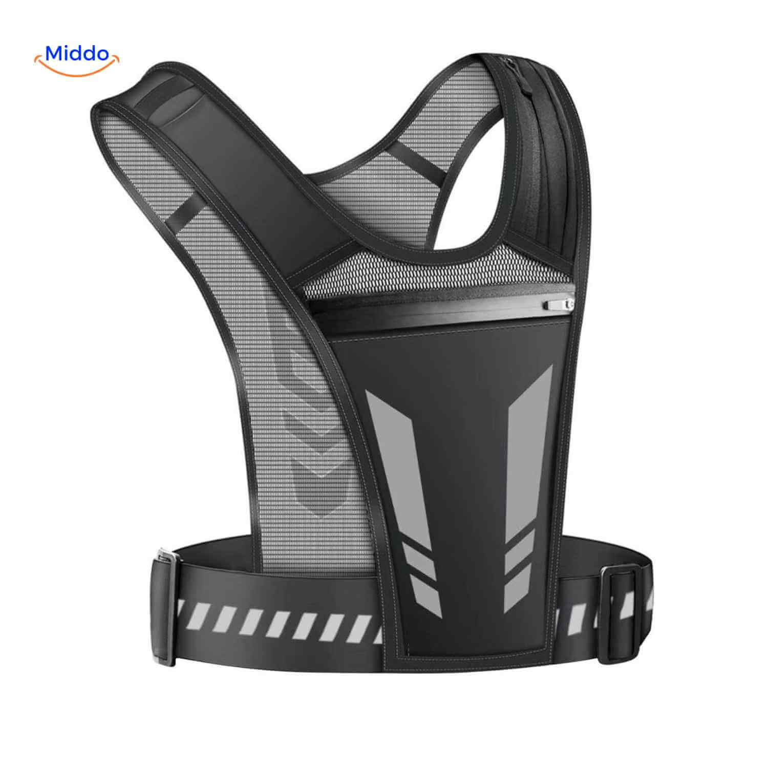 HydroRun™ Hardloop Vest | Reflecterend, Ruimte Voor Fles & Telefoon, Comfortabel