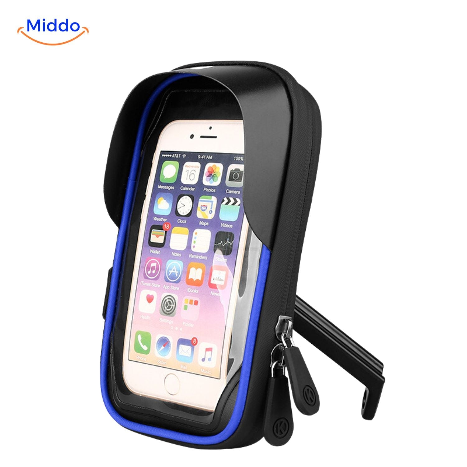 MotoGrip™ Telefoonhouder | Waterdicht, Stevig & Touchscreen-Vriendelijk!