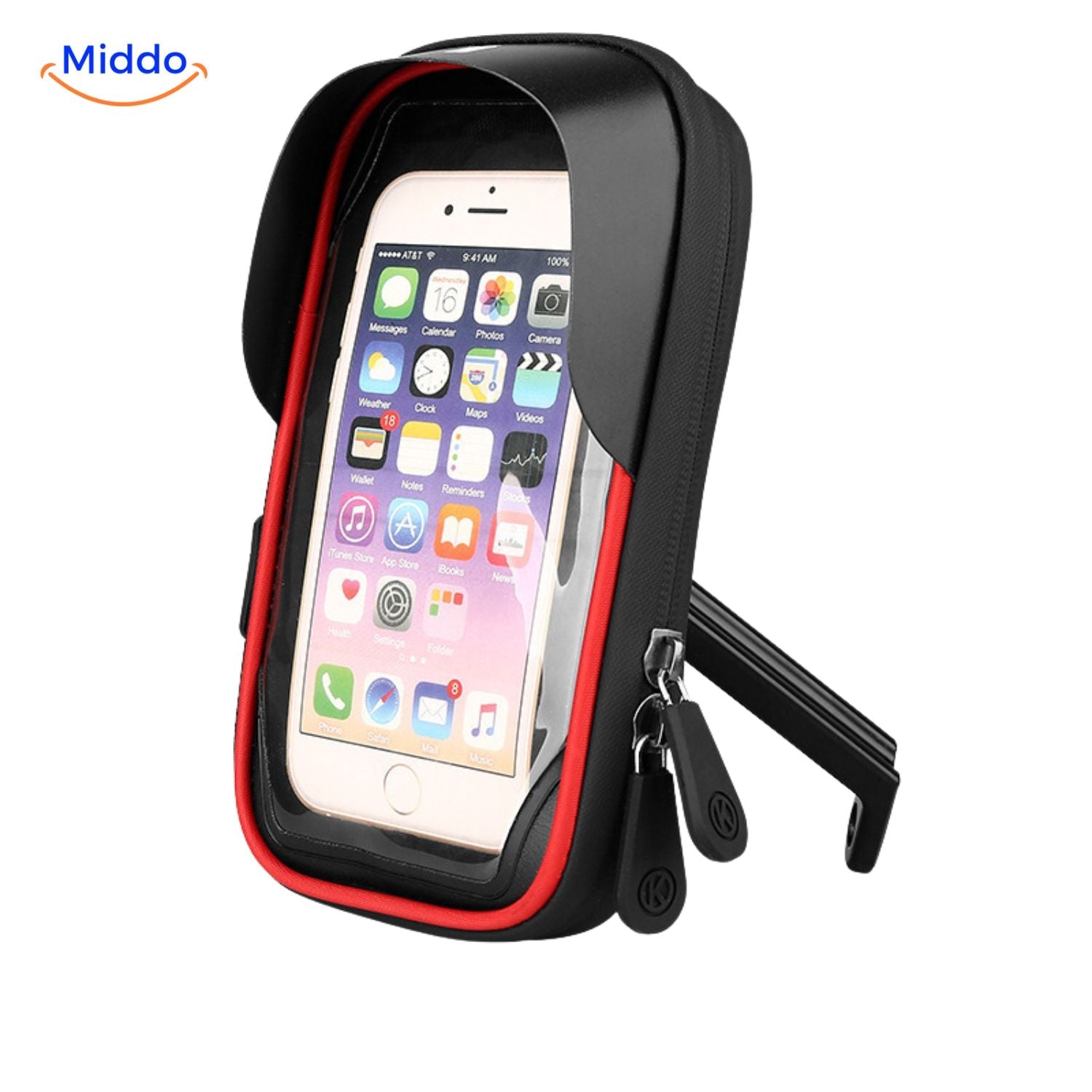 MotoGrip™ Telefoonhouder | Waterdicht, Stevig & Touchscreen-Vriendelijk!