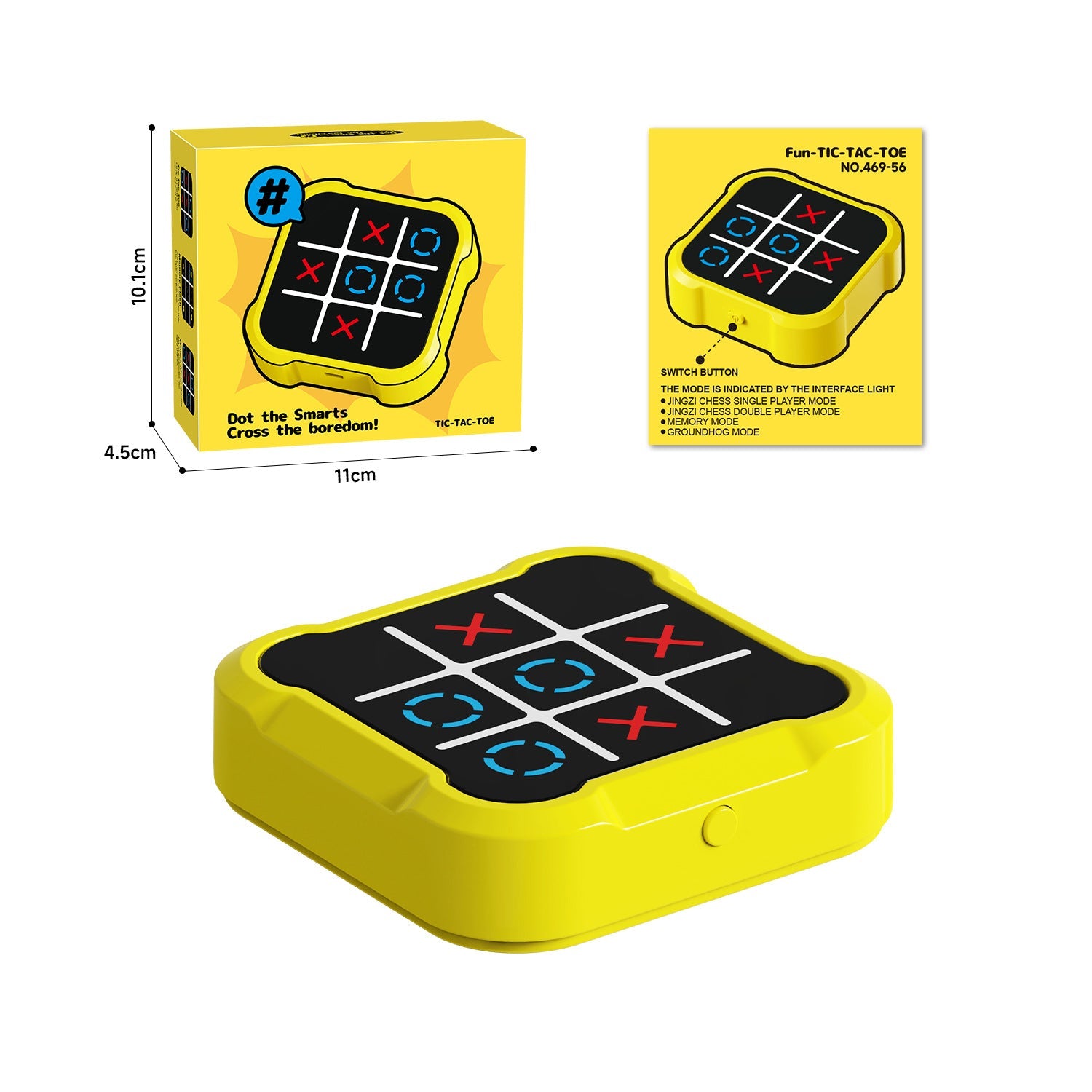 GameMaster™ Tic-Tac-Toe 2.0 – De Klassieker, Maar Slimmer & Spannender
