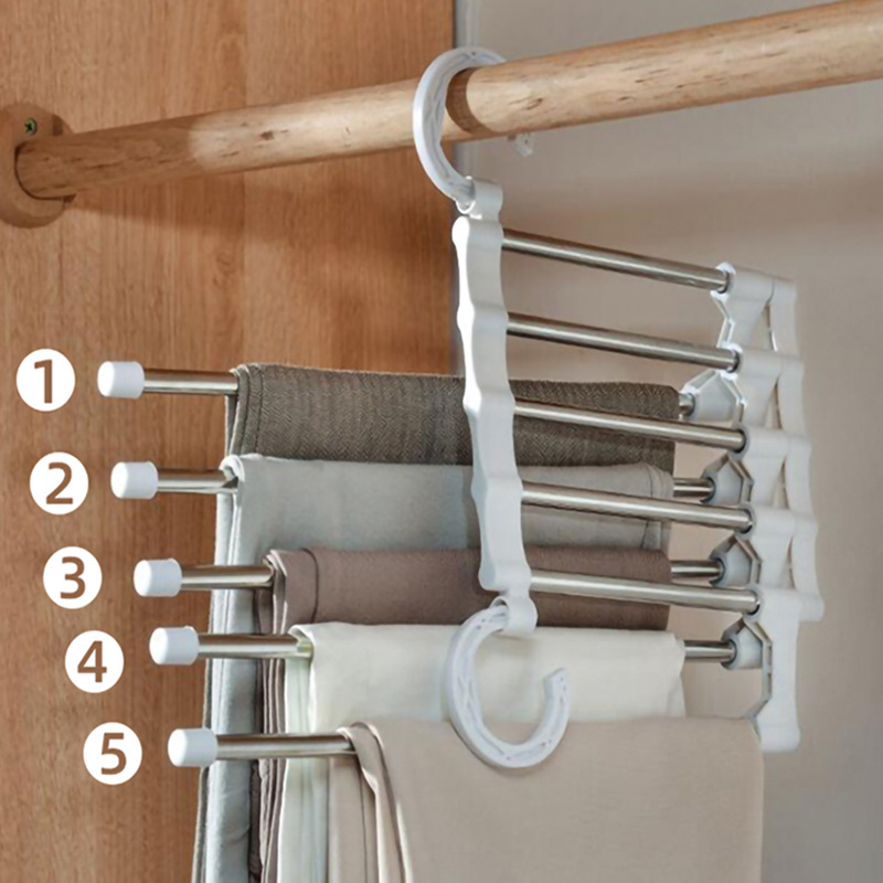 GlideHold® SmartHanger 1+1 GRATIS: Ruimtebesparende Multifunctionele Slimme Kleerhanger