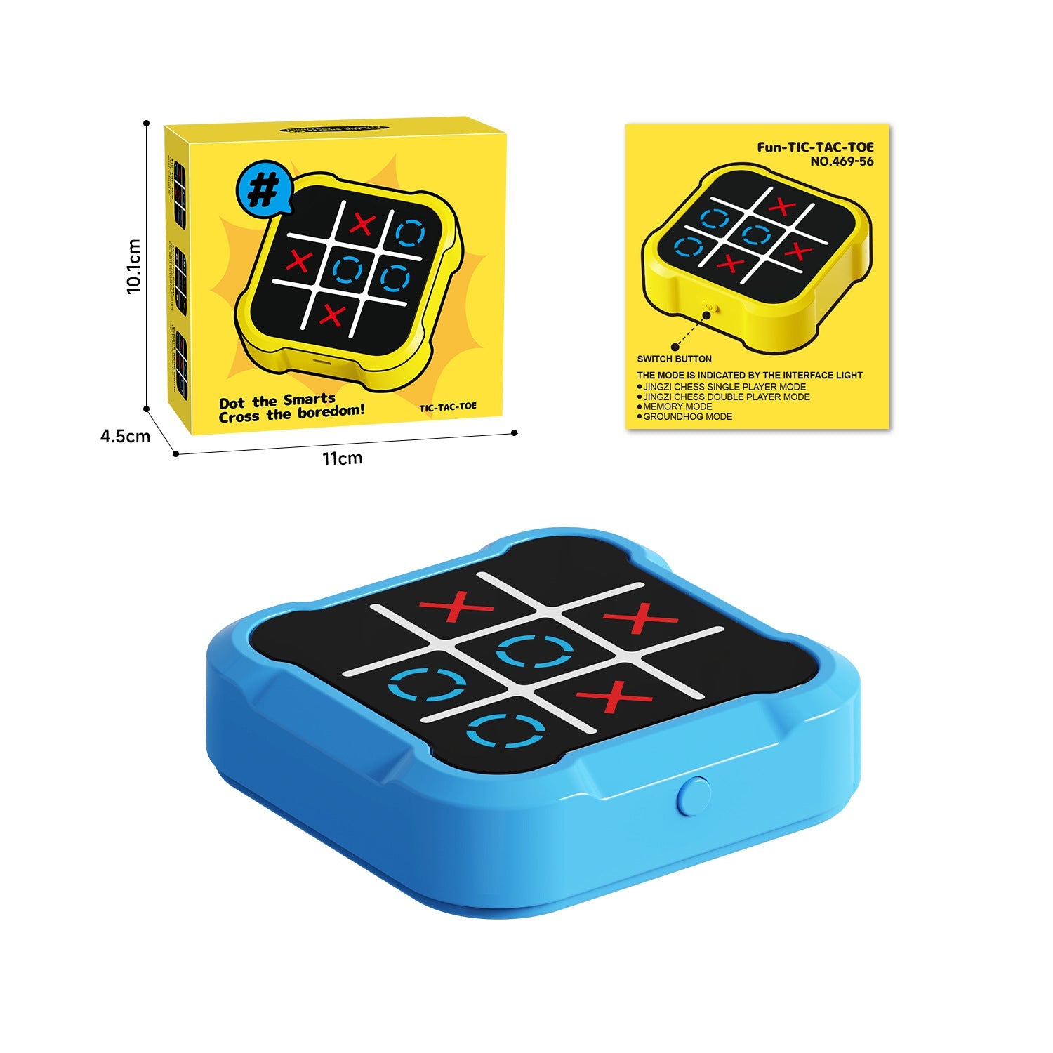 GameMaster™ Tic-Tac-Toe 2.0 – De Klassieker, Maar Slimmer & Spannender