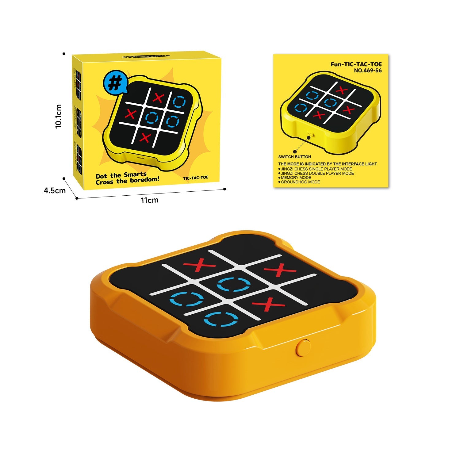 GameMaster™ Tic-Tac-Toe 2.0 – De Klassieker, Maar Slimmer & Spannender