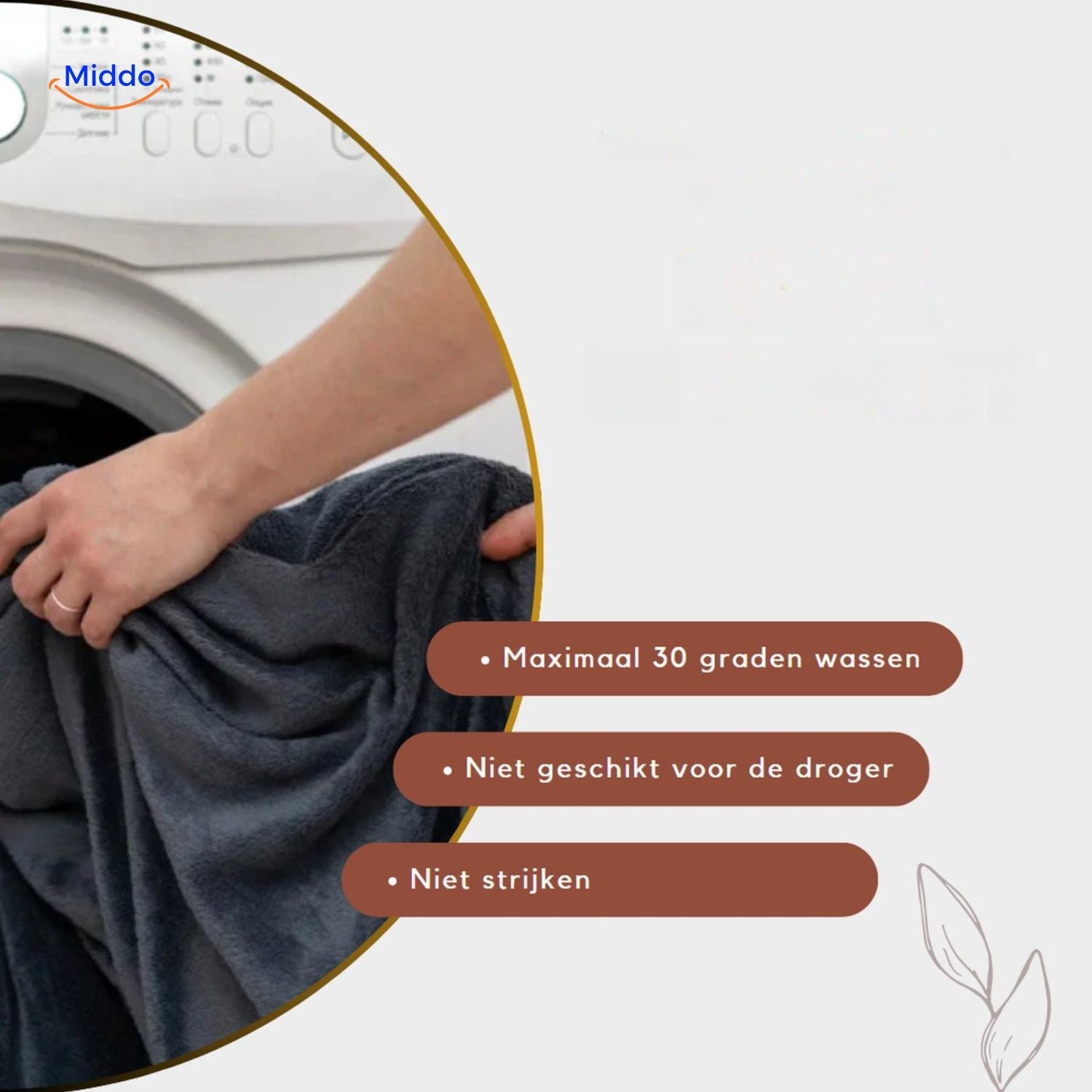 PawGuard™ Deken | Waterproof, Zachte Katoen Velours, Discreet Beschermend!