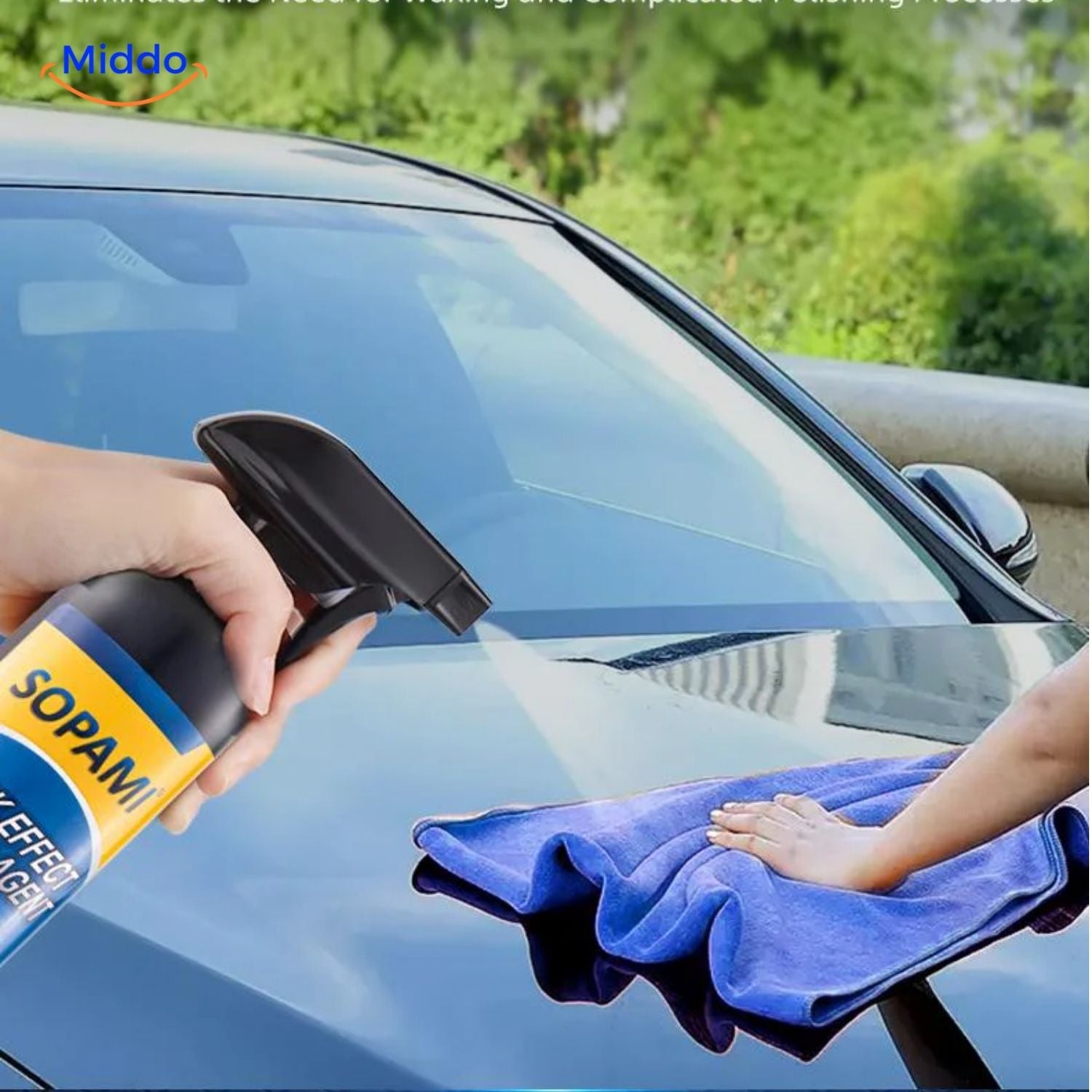 VisiShield™ Auto en Raamcoating | Nano Kristal Was, Hoge Glans & Bescherming!