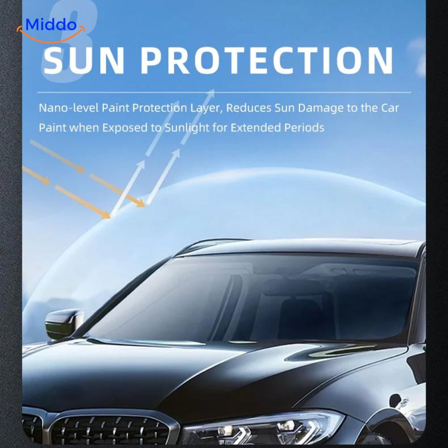 VisiShield™ Auto en Raamcoating | Nano Kristal Was, Hoge Glans & Bescherming!