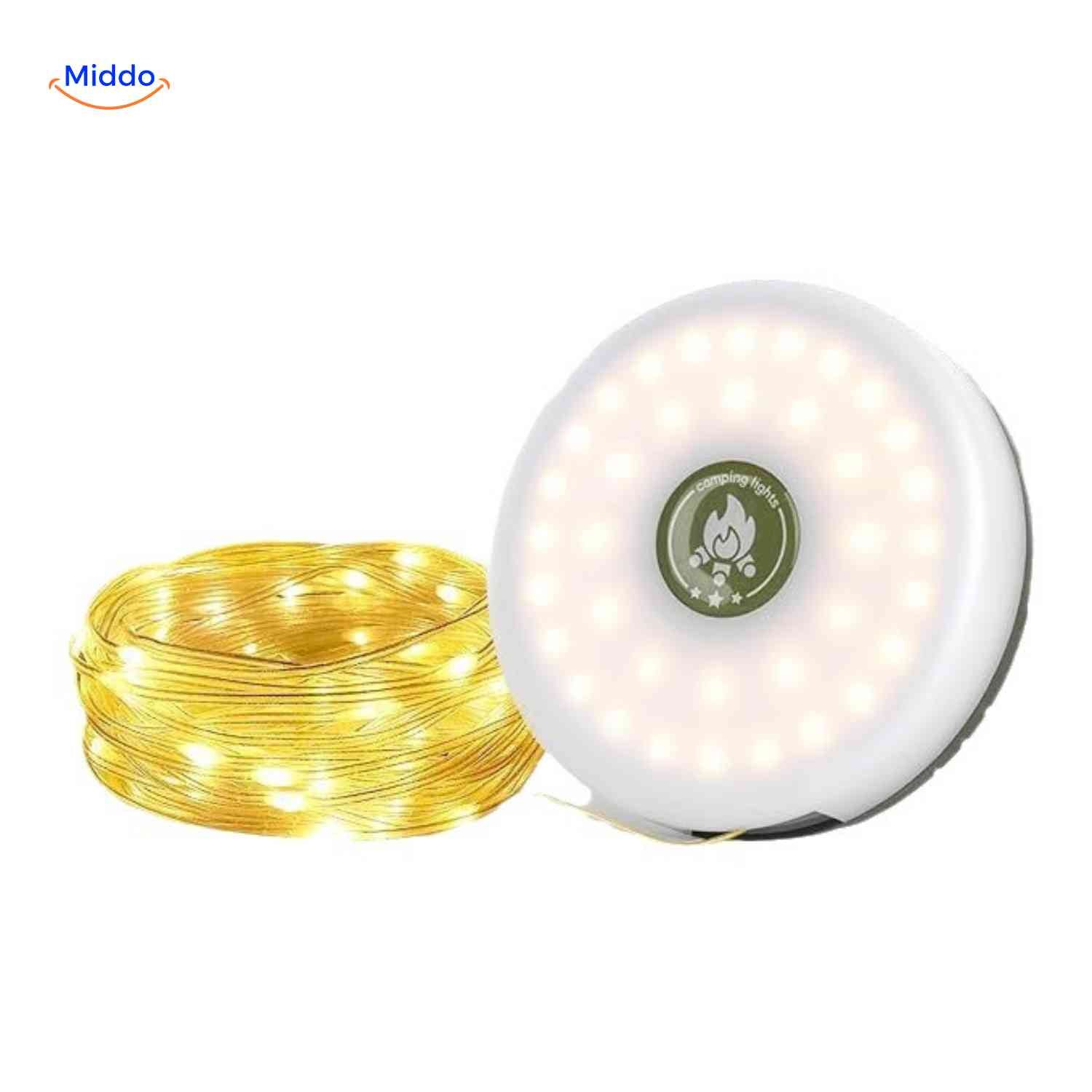 GlowMate™ Lamp | Sfeerlamp, Slingerlicht En Powerbank Voor Buiten
