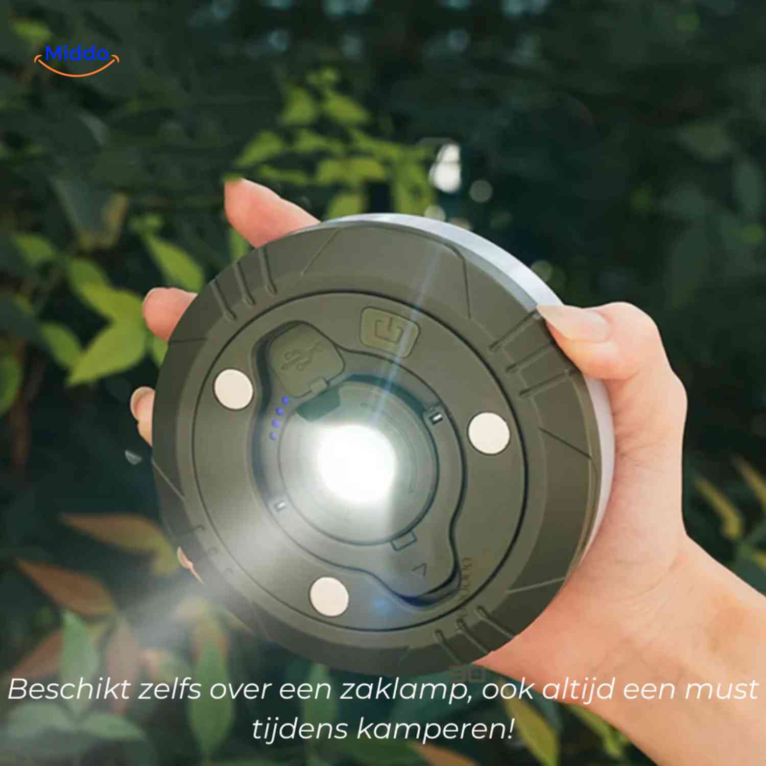 GlowMate™ Lamp | Sfeerlamp, Slingerlicht En Powerbank Voor Buiten