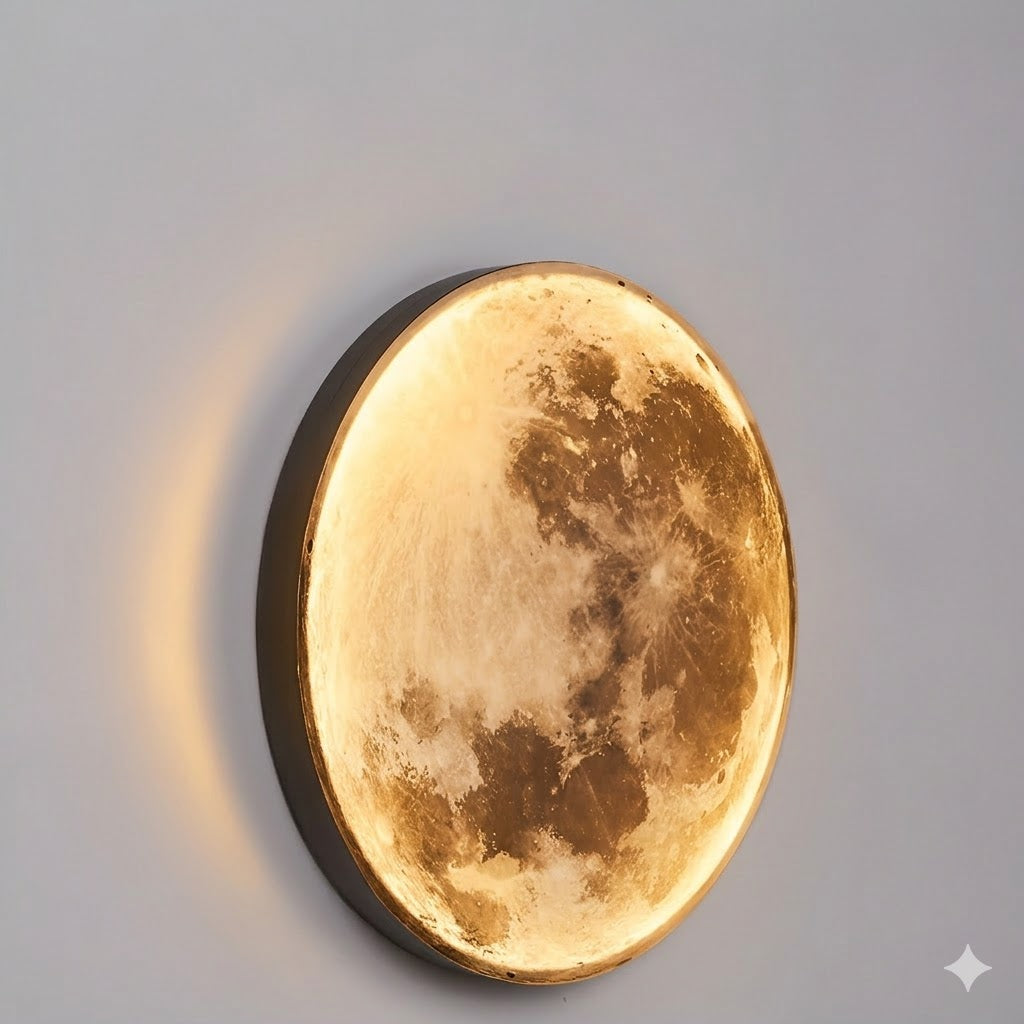 Ledsen™ GlowingMoon: 3D Gloeiende Maan Nacht Licht Huis Decoratie