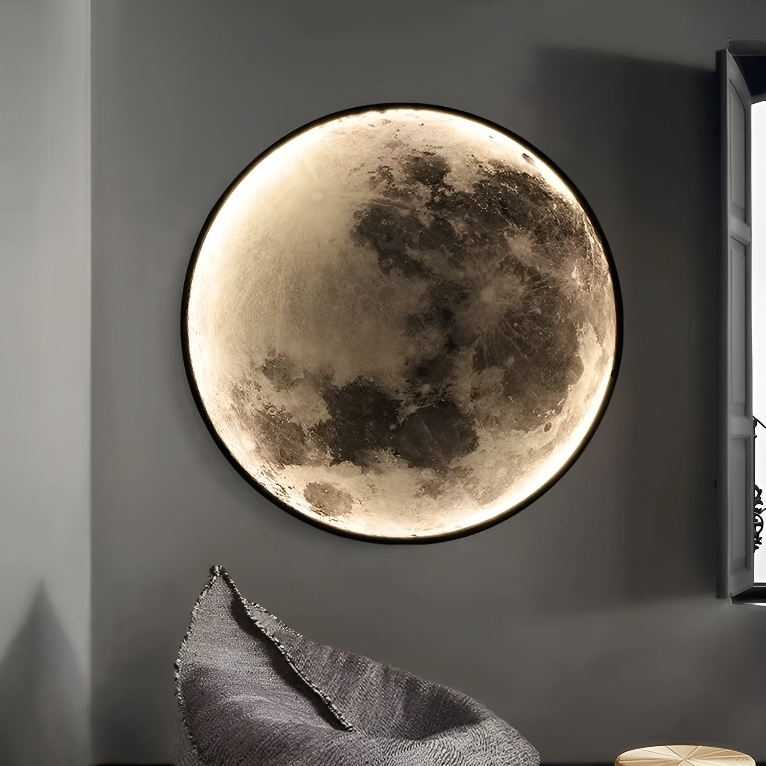 Ledsen™ GlowingMoon: 3D Gloeiende Maan Nacht Licht Huis Decoratie